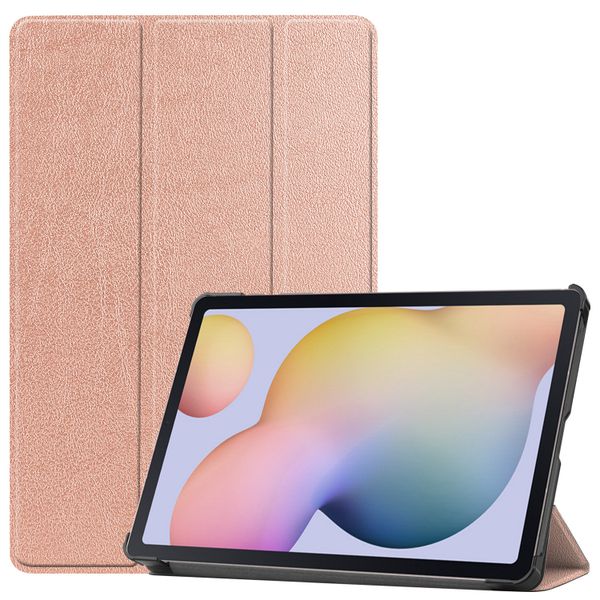 imoshion Trifold Klapphülle für das Samsung Galaxy Tab S8 / S7 - Roségold