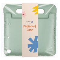 imoshion Schutzhülle mit Handgriff kindersicher Samsung Galaxy Tab A11 Plus / A9 Plus - Olive Green