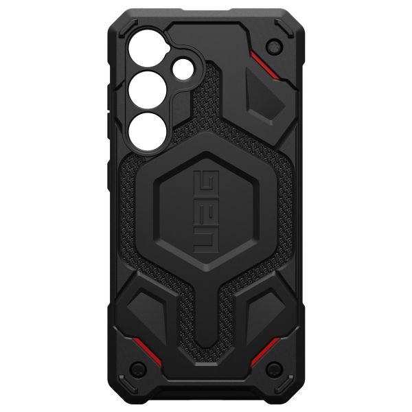 UAG Monarch Backcover für das Samsung Galaxy S24 - Kevlar Black