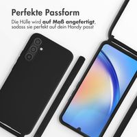 imoshion SilikonHülle mit Band Samsung Galaxy A34 (5G) - Schwarz