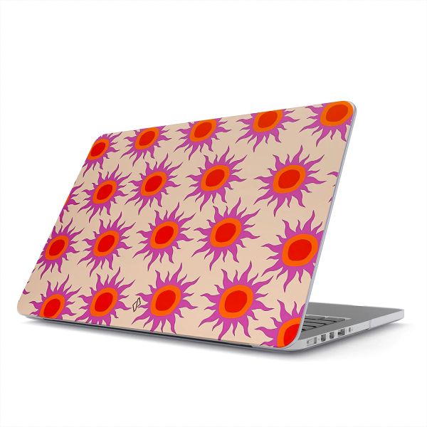 Burga Hardshell Hülle Apple MacBook Air 13 Zoll (2022 / 2024 M3 chip / 2025 M4 chip) - Sunset Glow