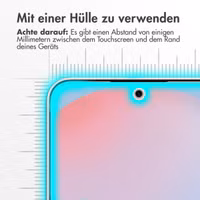 Accezz Displayschutz 2er-pack aus gehärtetem Glas Samsung Galaxy S25 FE
