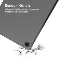 imoshion Trifold Klapphülle Samsung Galaxy Tab A9 Plus - Grau