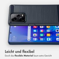 imoshion Brushed Back Cover für das Xiaomi Redmi Note 12 Pro / Xiaomi Poco X5 Pro (5G) - Dunkelblau