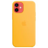 Apple Silikon-Case MagSafe für das Apple iPhone 12 Mini - Sunflower