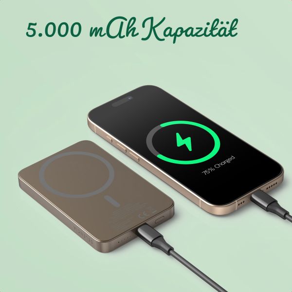 Gestalte deine eigene MagSafe Powerbank 5000 mAh - Desert Gold