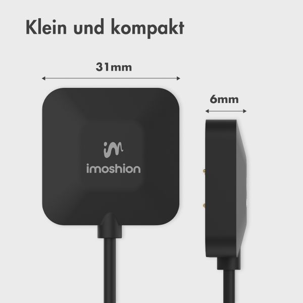 imoshion USB-A-Ladekabel für Fitbit Versa 4 / Versa 3 / Sense 2 / Sense - 1 Meter