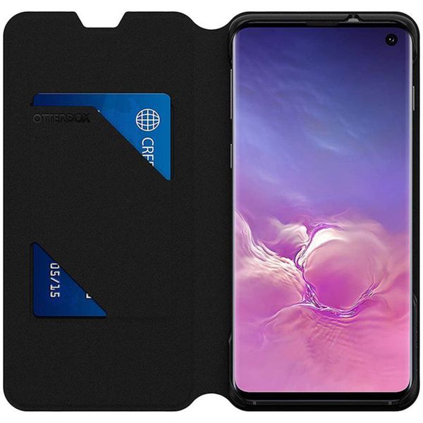 OtterBox Strada Via Klapphülle Schwarz für das Samsung Galaxy S10