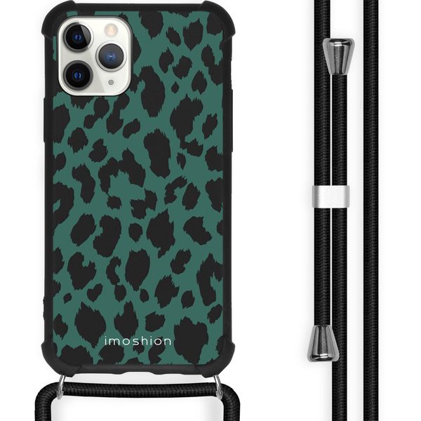 imoshion Design Hülle mit Band für das iPhone 11 Pro - Panther Illustration