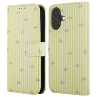 imoshion Design Klapphülle Apple iPhone 16 - Garden Stripes