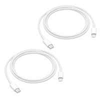 Apple USB-C-auf-Lightning-Kabel 2er-Pack - Refurbished - 1 Meter - Weiß