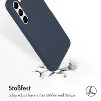 Accezz Liquid Silikoncase für das Samsung Galaxy S23 Plus - Dunkelblau