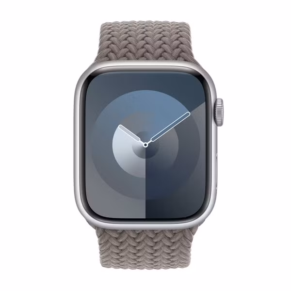 Apple Geflochtenes Solo Loop für  Apple Watch Series 1 - 11 / SE / Ultra (44/45/46/49 mm) - Größe 8 - Clay