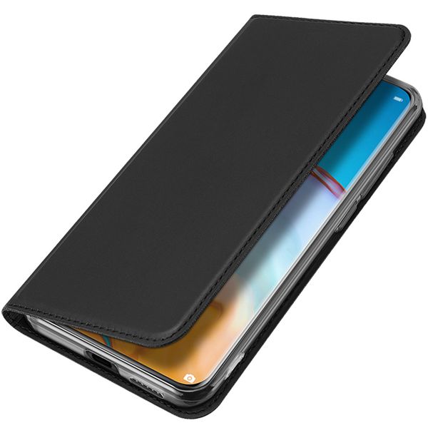 Dux Ducis Slim TPU Klapphülle Schwarz für das Huawei P40 Pro