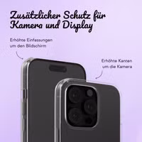 Personalisierte Hülle mit Buchstaben Apple iPhone 16 Pro Max - Transparent