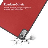 imoshion Trifold Klapphülle für das Lenovo Tab P11 (2nd gen) - Rot