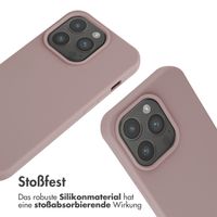 imoshion SilikonHülle mit Band Apple iPhone 15 Pro - Sand Pink