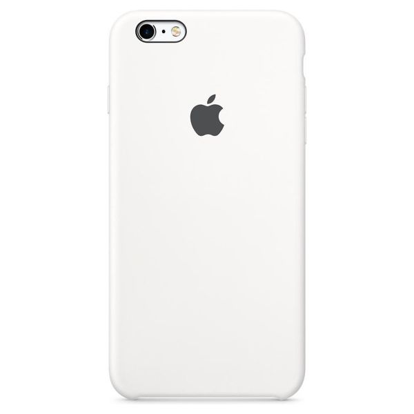 Apple Silikon-Case für das iPhone 6(s) Plus - White