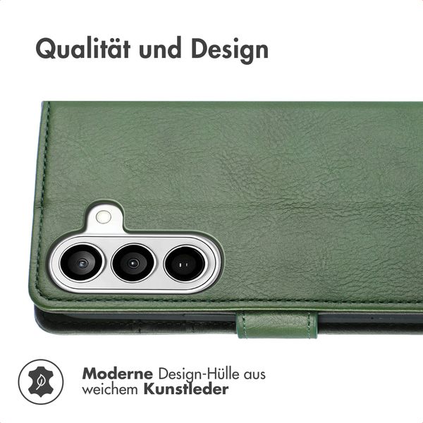imoshion Luxuriöse Klapphülle Samsung Galaxy S26 Plus - Grün