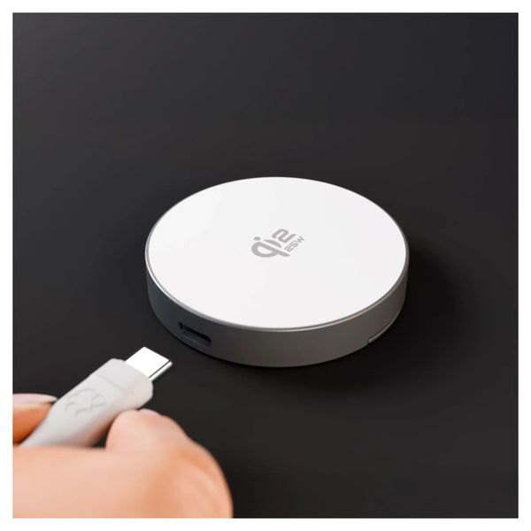 dbramante1928 Re-charge Wireless Magnetic Charger mit Ständer 25W - Silber