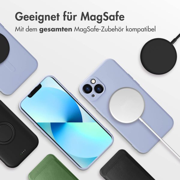 imoshion Color Back Cover mit MagSafe Apple iPhone 13 - Lila
