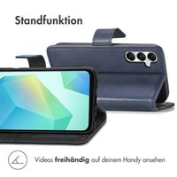 imoshion Luxuriöse Klapphülle Samsung Galaxy A56 - Dunkelblau
