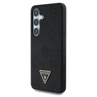 Guess 4G Logo Triangle Strass Back Cover Samsung Galaxy S25 - Schwarz