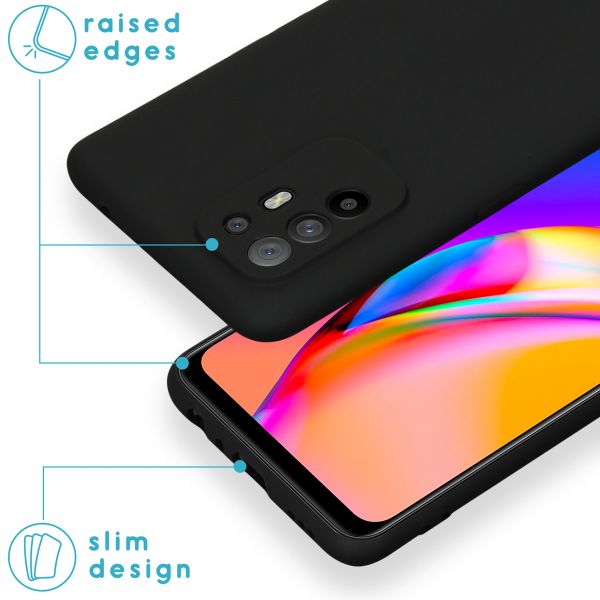 imoshion Color TPU Hülle für das Oppo A94 (5G) - Schwarz