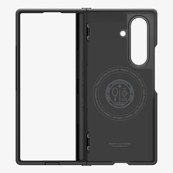 Spigen Slim Armor Pro MagFit Backcover Samsung Galaxy Z Fold 7 - Schwarz