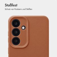 imoshion Texture Backcover Samsung Galaxy S25 - Braun
