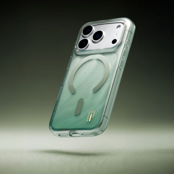 iDeal of Sweden Clear Case MagSafe Apple iPhone 17 Pro Max - Sage Green