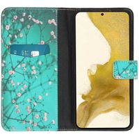 imoshion Design TPU Klapphülle für das Samsung Galaxy S22 Plus - Blossom