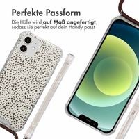 imoshion Design Hülle mit Band iPhone 12 (Pro) - Desert Dots
