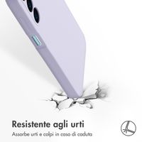 Accezz Liquid Silikoncase Samsung Galaxy A16 - Violett