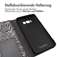 imoshion ﻿Design Klapphülle für das Samsung Galaxy S8 - Black And White