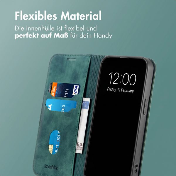 imoshion Slim Klapphülle Motorola Edge 70 Fusion - Grün