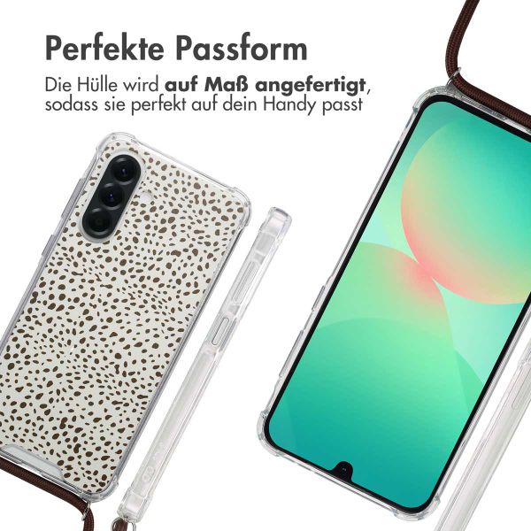 imoshion Design Hülle mit Band Samsung Galaxy A56 - Desert Dots