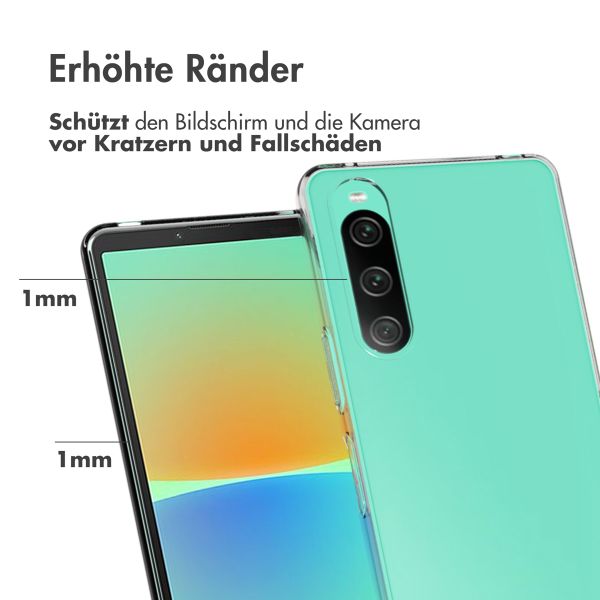 Accezz Clear TPU Backcover Sony Xperia 10 V - Transparent