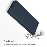 Accezz Premium Leather Slim Klapphülle für das Samsung Galaxy A52(s) (5G/4G) - Dunkelblau