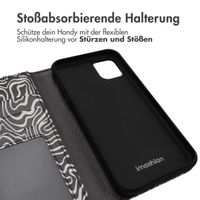 imoshion Design Klapphülle Apple iPhone 11 - Black And White