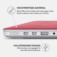 Burga Hardshell Hülle Apple MacBook Air 15 Zoll (2023 / 2024 M3 / 2025 M4 / 2026 M5) - Strawberry Jam