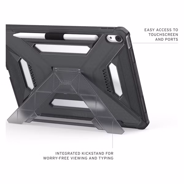 UAG Scout Klapphülle Apple iPad Air 11 Zoll (2026) M4 / (2025) M3 / (2024) M2 - Ash
