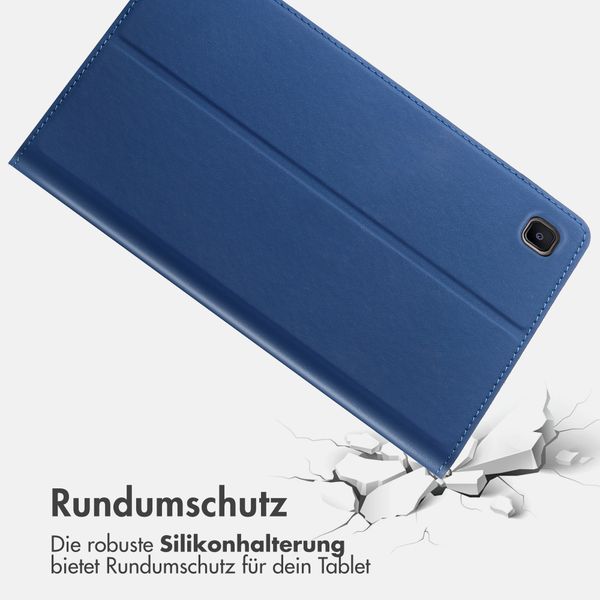 Accezz Classic Tablet Case für das Samsung Galaxy Tab S6 Lite (2020/2022/2024) - Dunkelblau