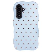 Selencia Vivid Wavy Backcover mit MagSafe Samsung Galaxy A37 (5G) - Happy Dots Digital Sky