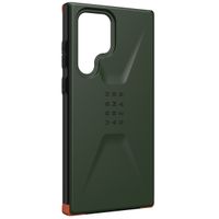 UAG Civilian Backcover für das Samsung Galaxy S22 Ultra - Olive