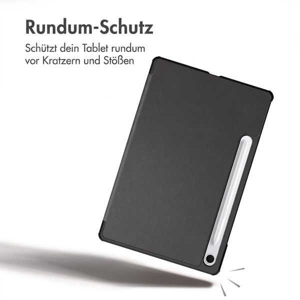 imoshion Trifold Klapphülle Samsung Galaxy Tab S9 11.0 Zoll / S10 Lite / S10 FE / S9 FE 10.9 Zoll - Schwarz