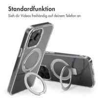 Accezz Ring Stand Backcover mit MagSafe Apple iPhone 15 Pro Max - Transparent