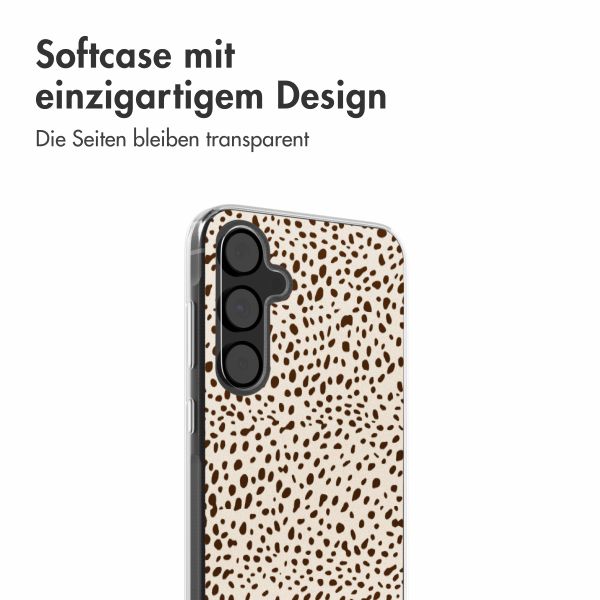 imoshion  Design Hülle für das Samsung Galaxy A55 - Desert Dots