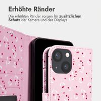 imoshion Design Klapphülle Apple iPhone 14 - Blush Berries