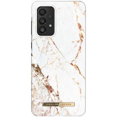 iDeal of Sweden Fashion Back Case Samsung Galaxy A33 - Carrara Gold